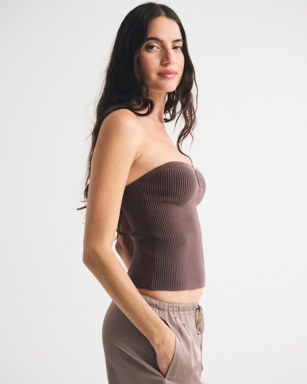 Women's Ottoman Hardware Tube Top | Women's Clearance