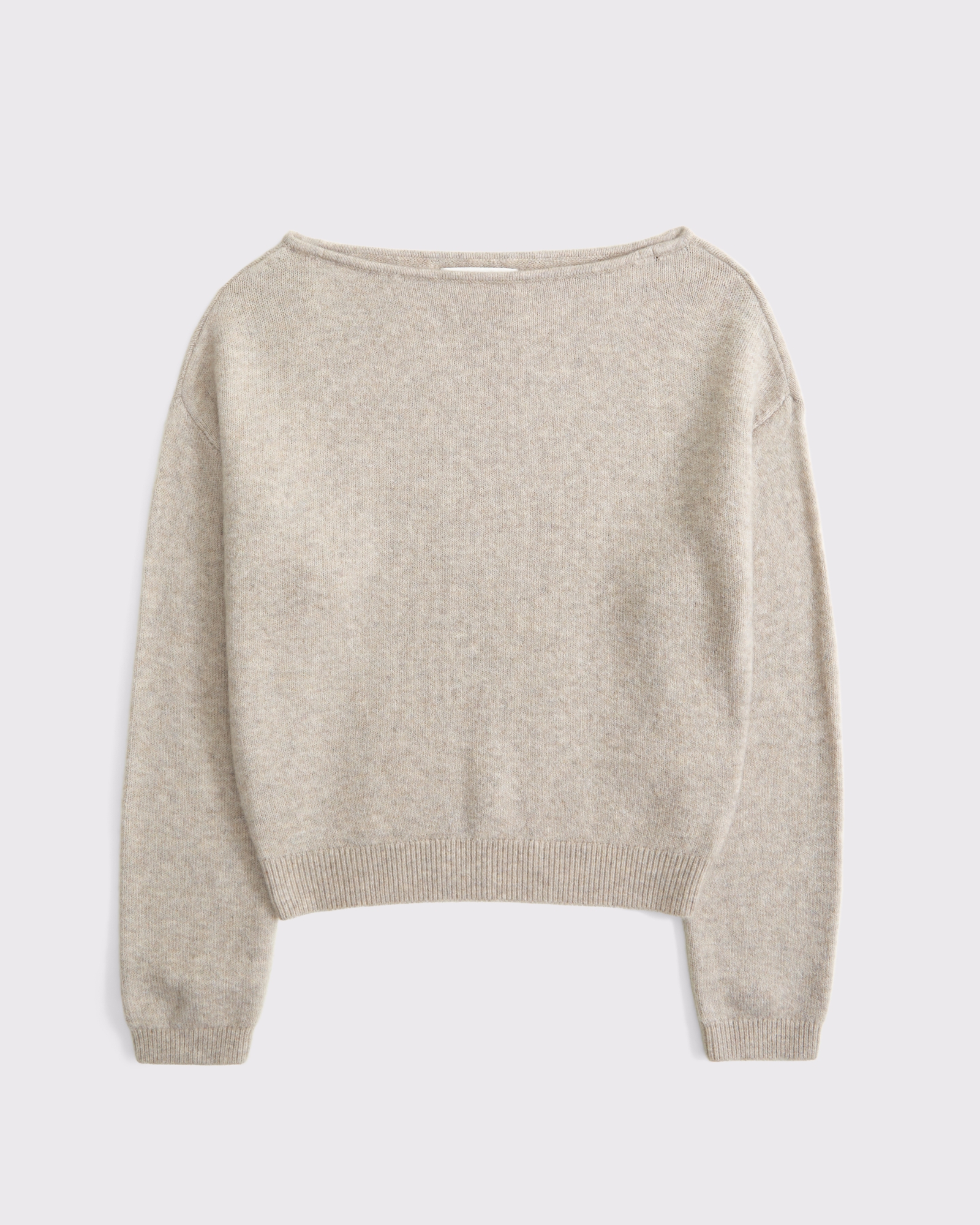 Merino Wool-Blend Slash Sweater