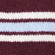 burgundy stripe