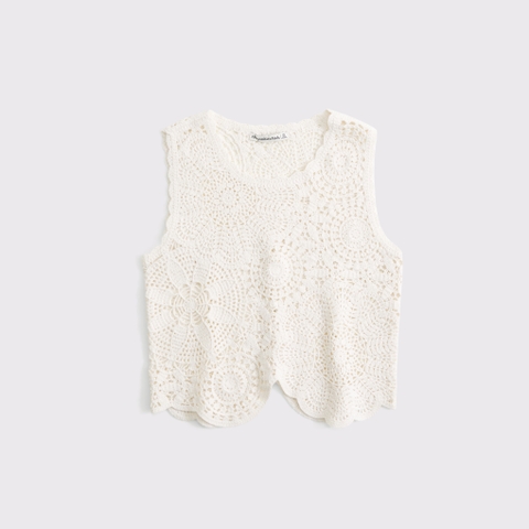 Женские топы Abercrombie & Fitch Mosaic Shell Top