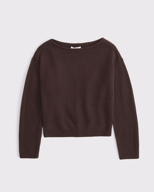 ニット/セーター Multi-Way Wool-Blend Sweater Women's Merino Wool-Blend Slash Sweater | Women's Tops