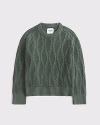 The A&F Madeline Cable Crew Sweater