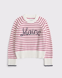 The A&F Madeline Maine Crew Sweater