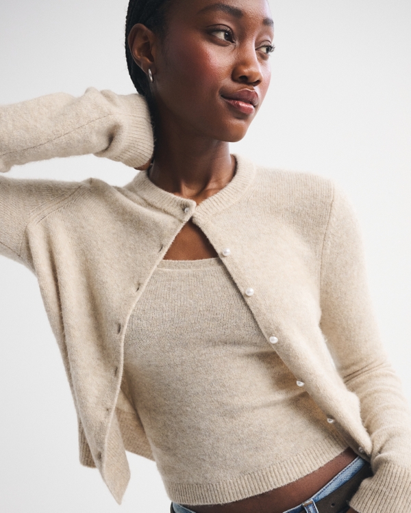 Merino Wool-Blend Sweater Tank