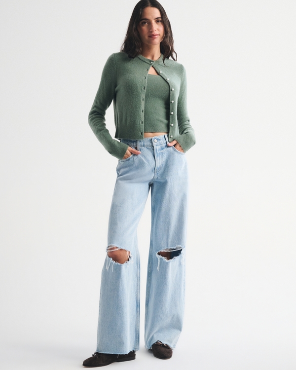 Merino Wool-Blend Sweater Tank