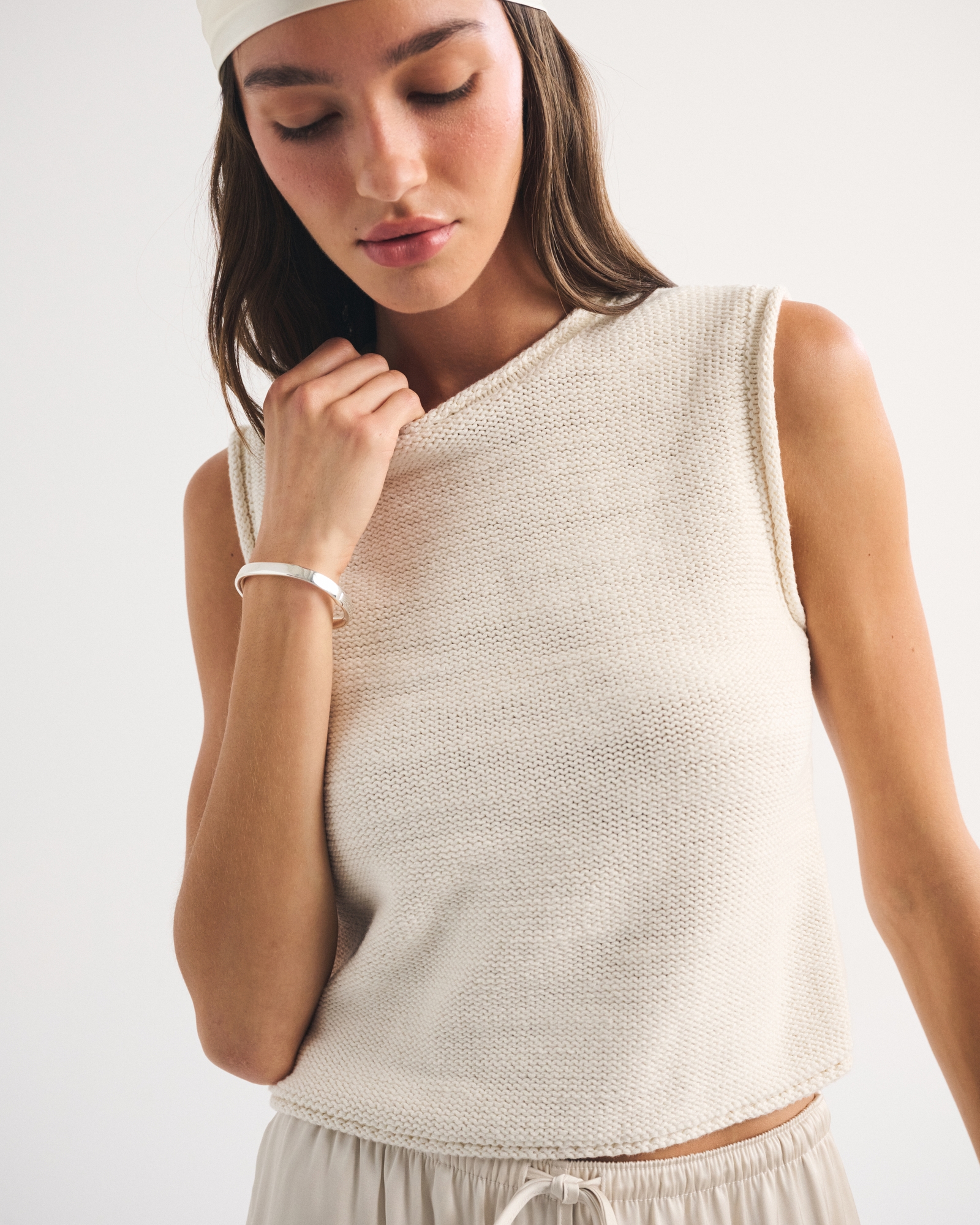 100% Cotton Rollneck Sweater Shell