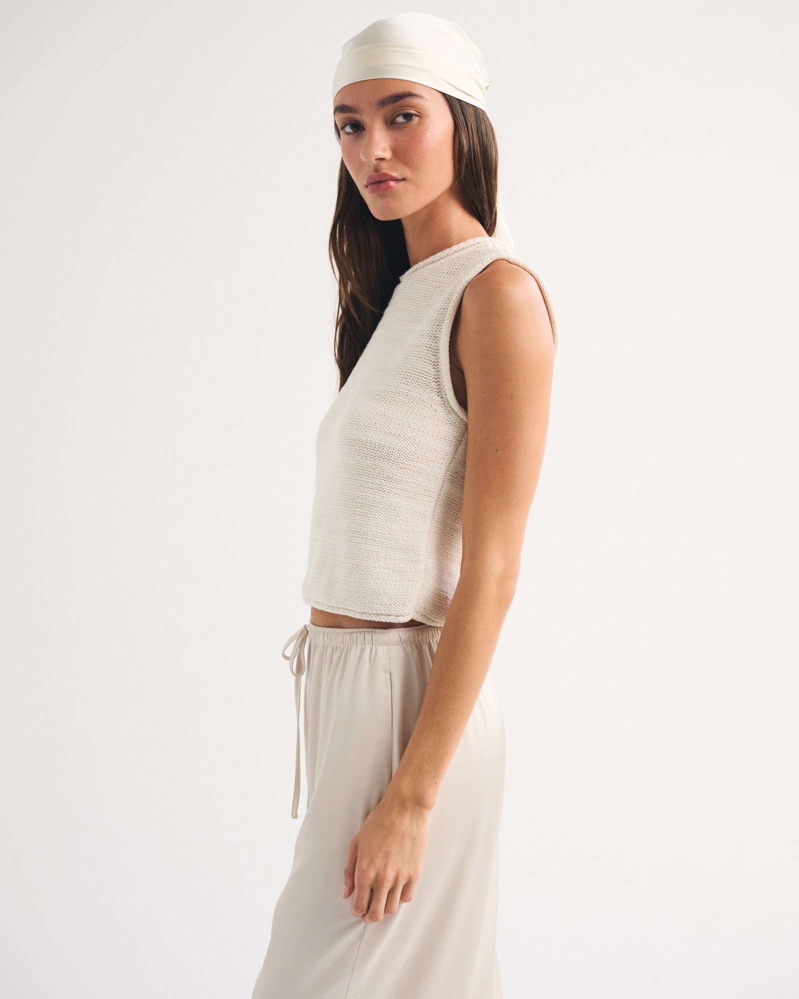 100% Cotton Rollneck Sweater Shell