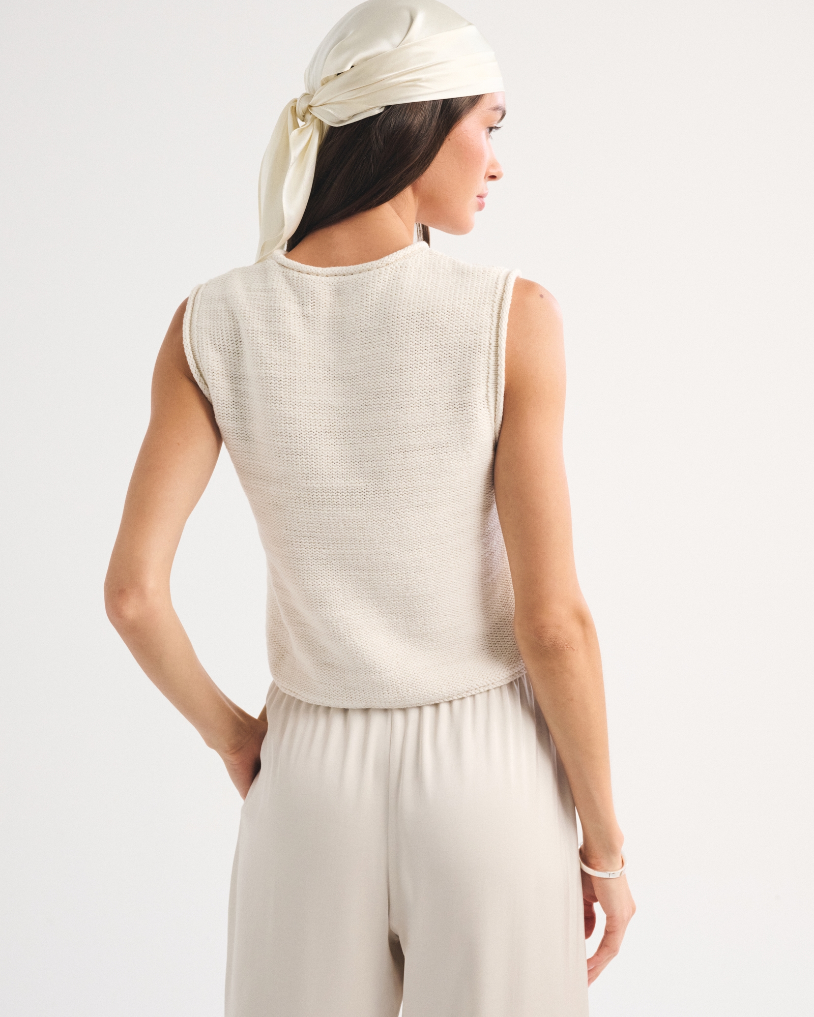 100% Cotton Rollneck Sweater Shell