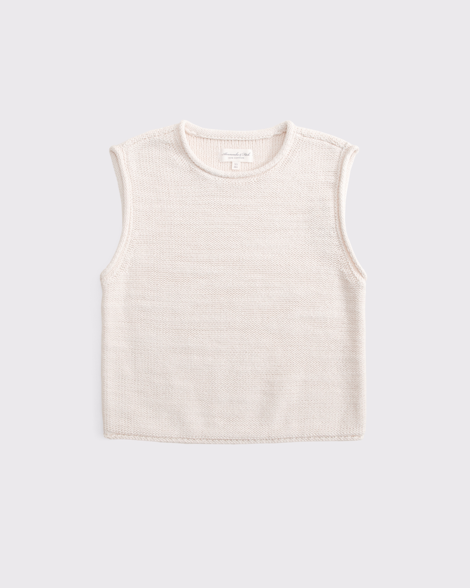 100% Cotton Rollneck Sweater Shell