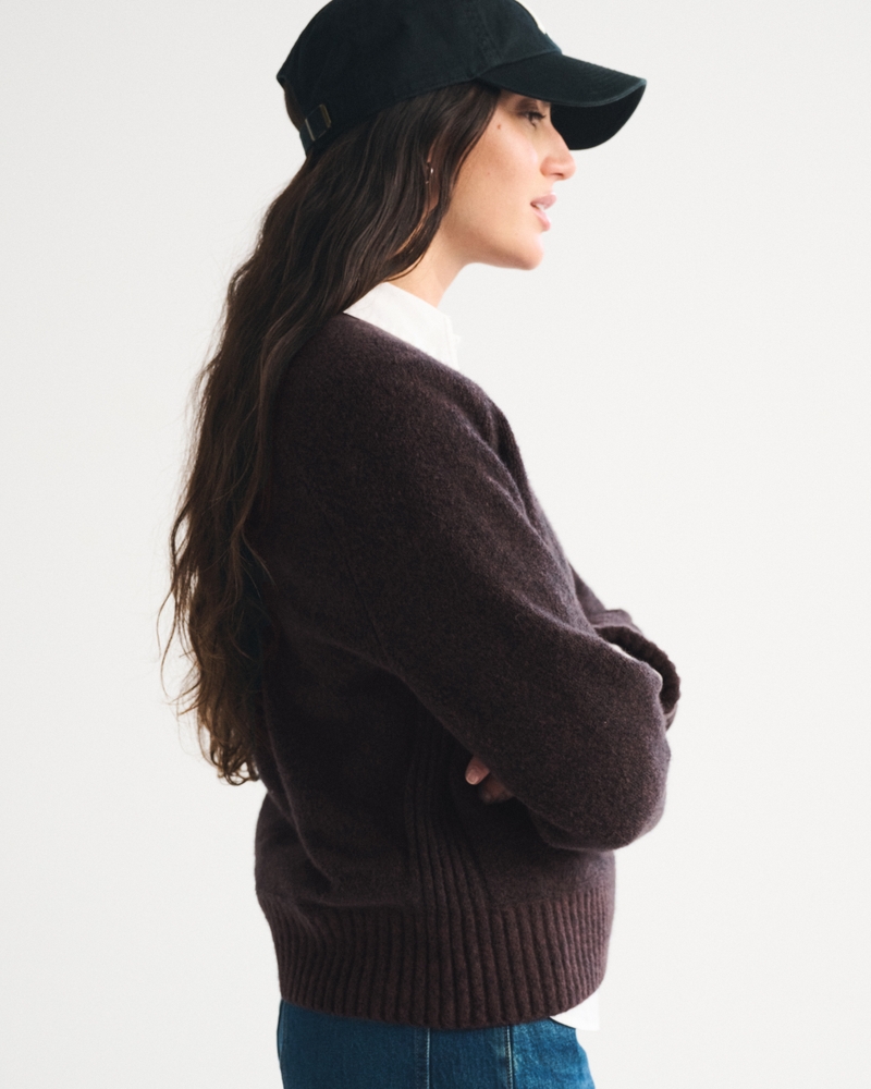 A&F Madeline Textural Crew Sweater - thumbnail 10