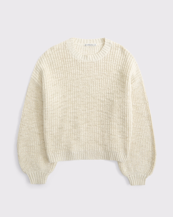 トップス CREEF foodie Women's Cotton Textural Crew Sweater | Women's Tops | Abercrombie.com