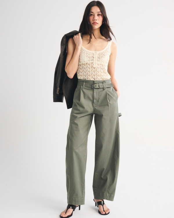 Textural Henley Sweater Tank - image 4