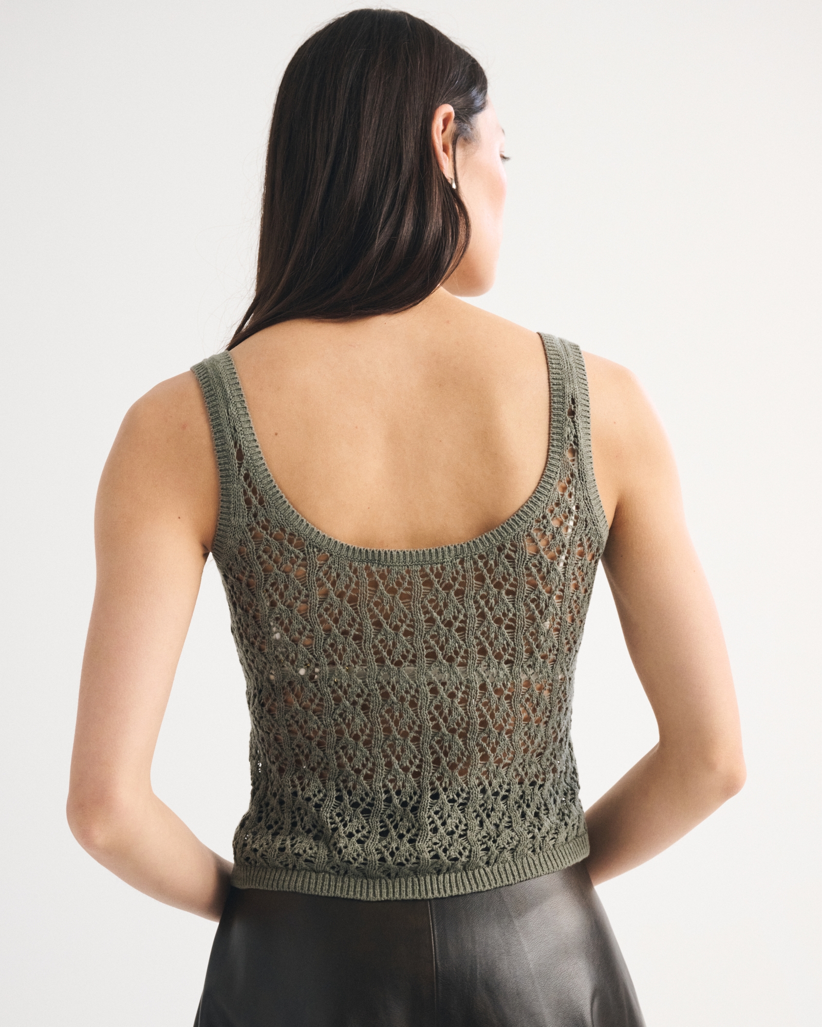 Women's Textural Henley Sweater Tank | Women's Clearance
