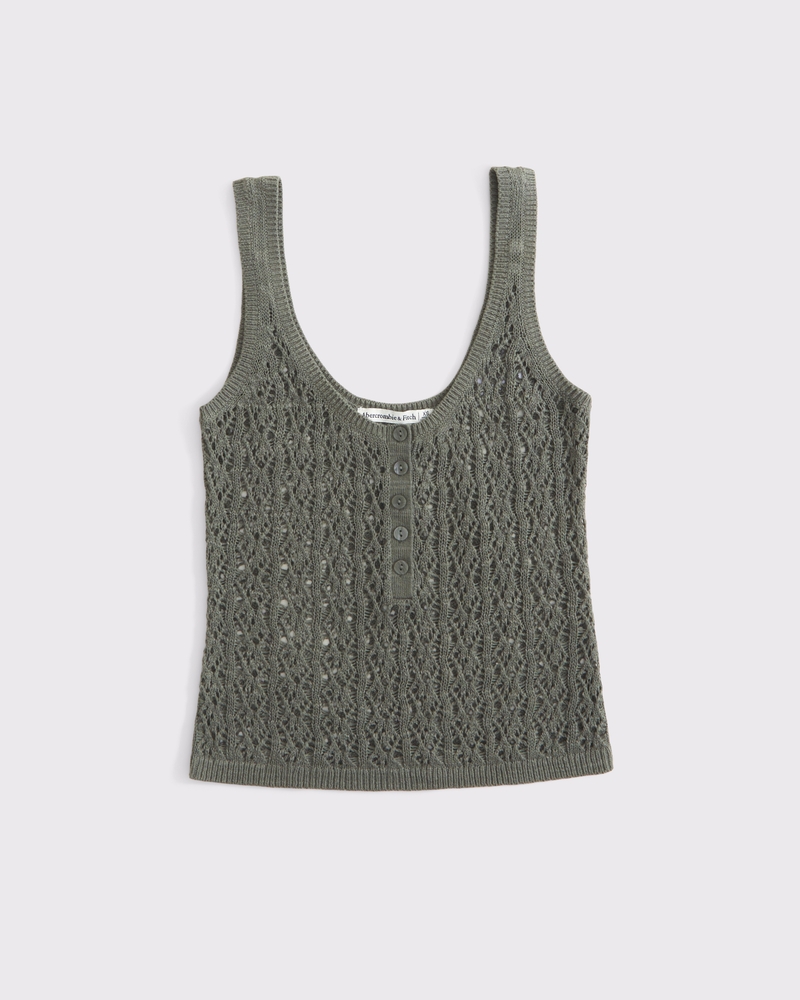 prank project Henley Bouclé Knit Tank prank project Henley Bouclé Knit Tank PRANK PROJECT(プランク
