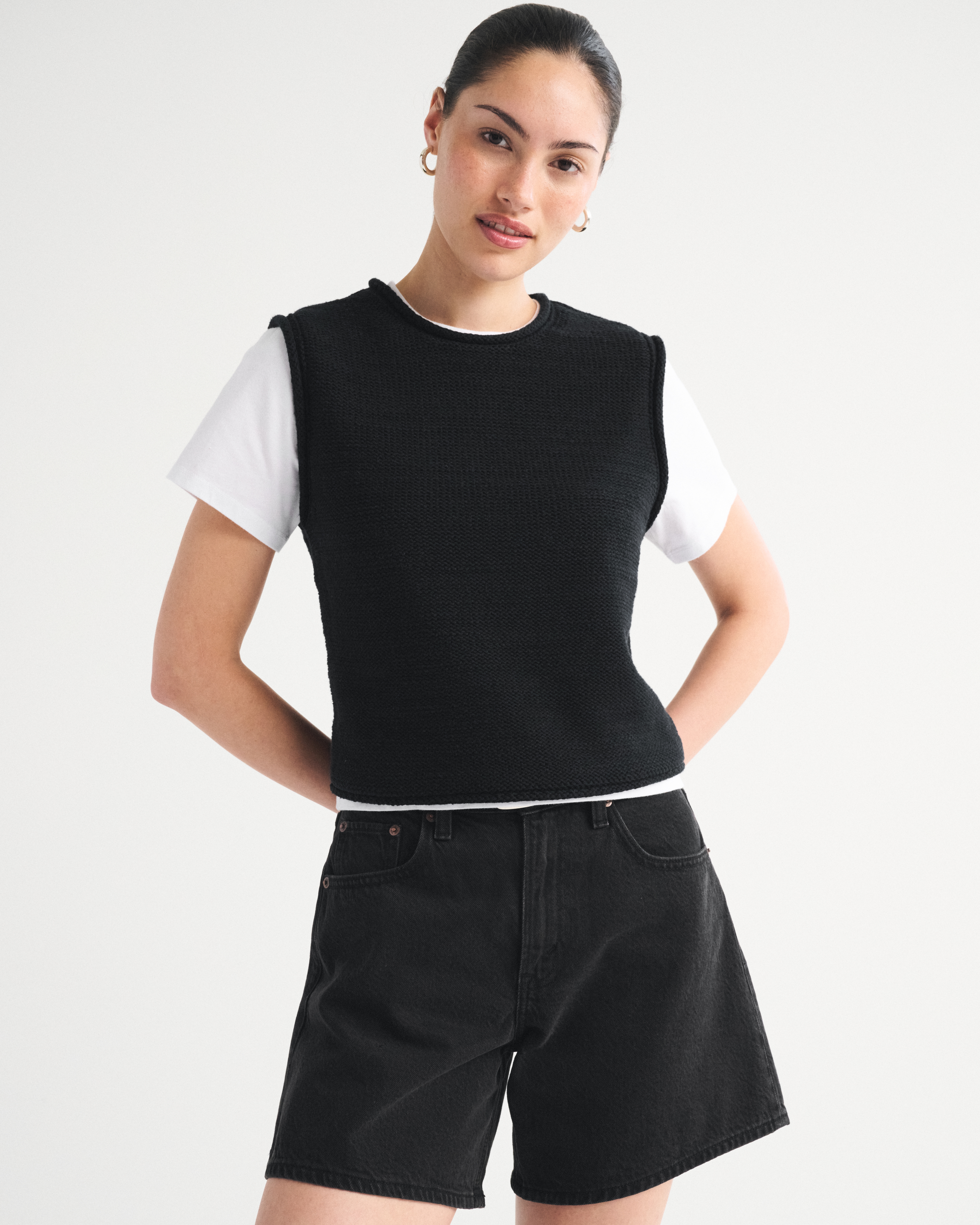 Женские свитеры Abercrombie & Fitch 100% Cotton Rollneck Sweater Shell — фото 2