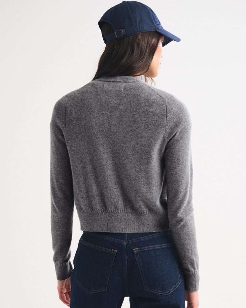100% Cashmere Shrunken Cardigan - thumbnail 5