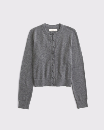 100% Cashmere Shrunken Cardigan from Abercrombie & Fitch - $190