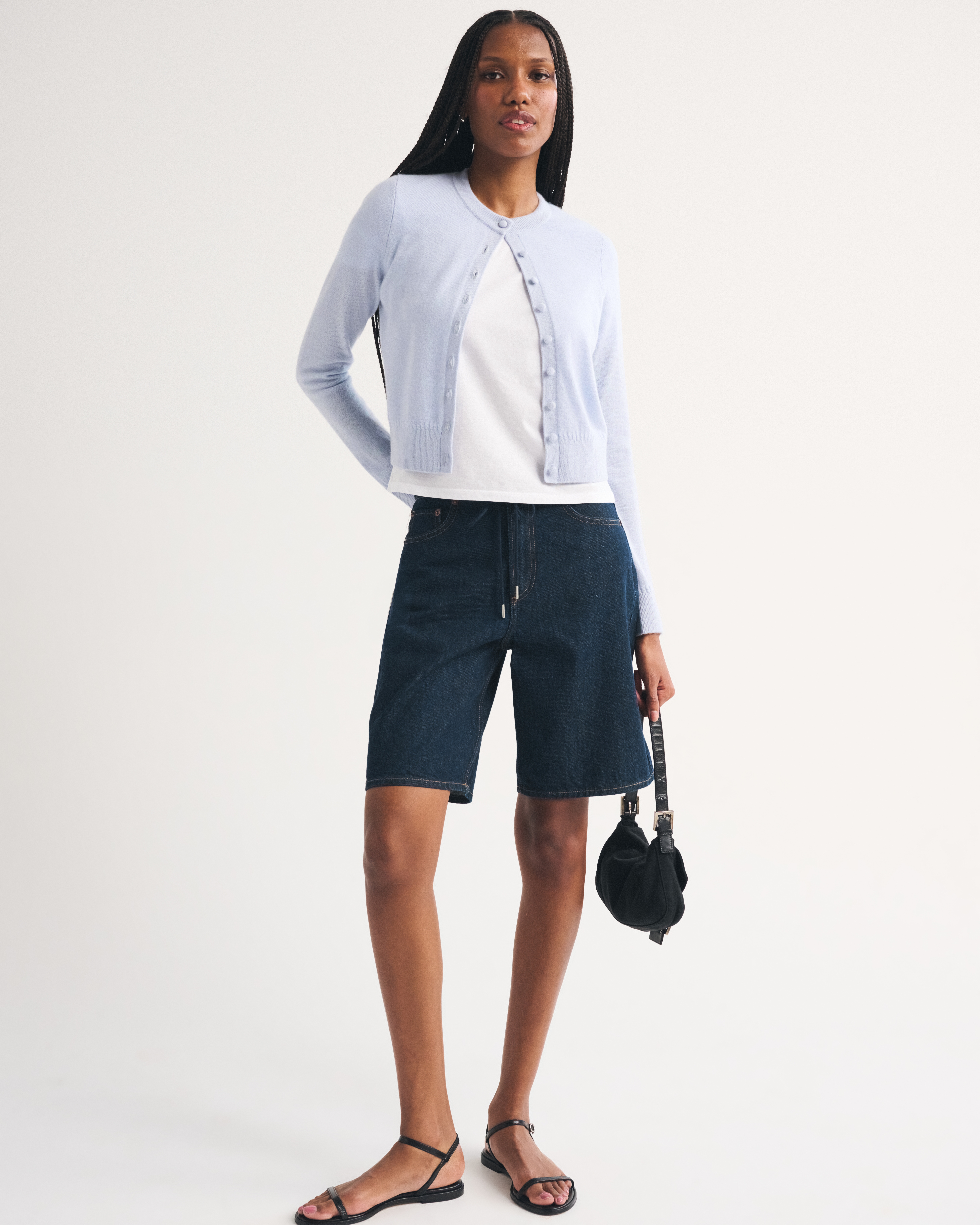 Женские кардиганы Abercrombie & Fitch 100% Cashmere Shrunken Cardigan — фото 3
