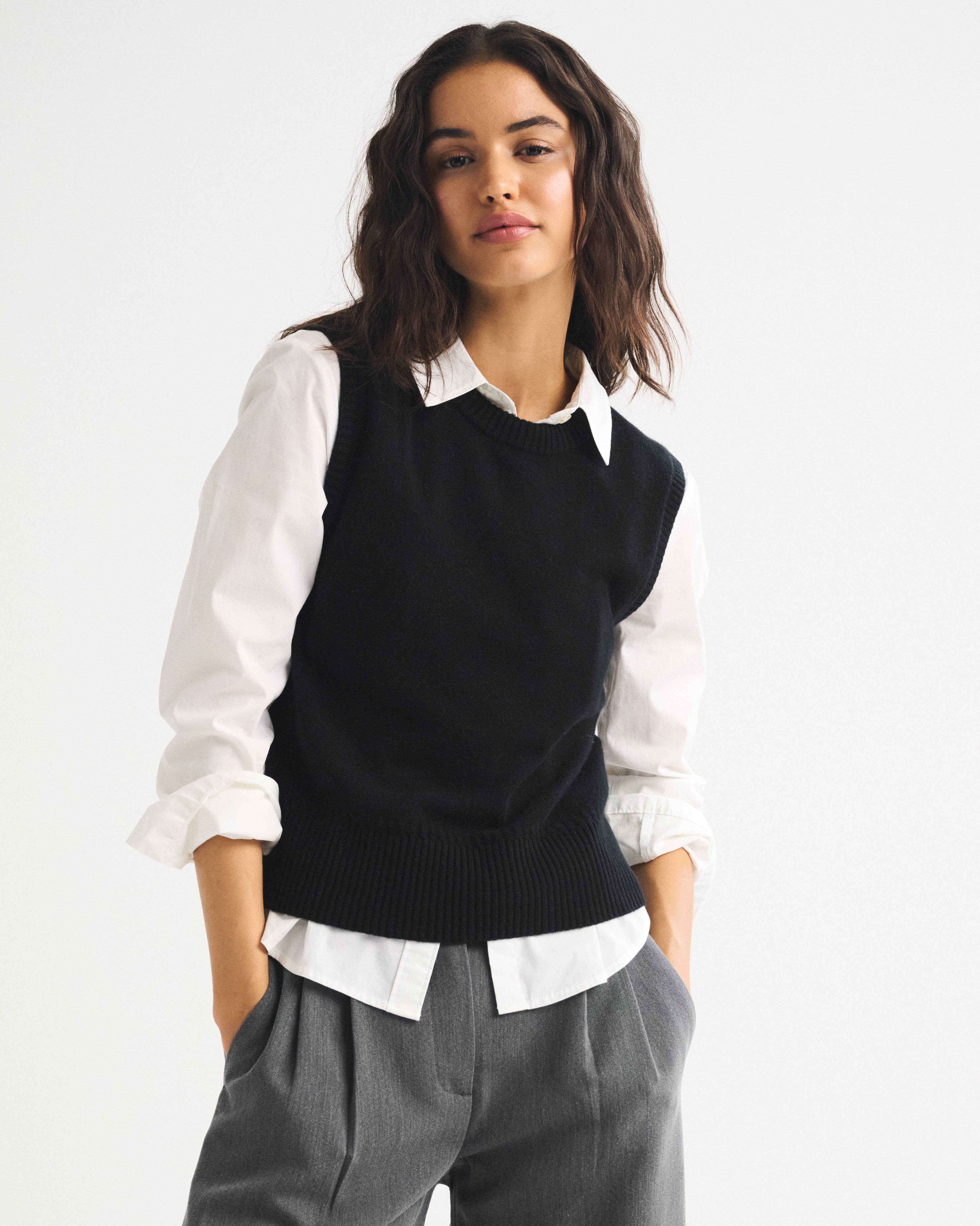 Женские свитеры Abercrombie & Fitch 100% Cashmere Sweater Shell — фото 2