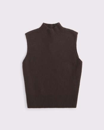 Merino Wool-Blend Sweater Shell Top from Abercrombie & Fitch - $65