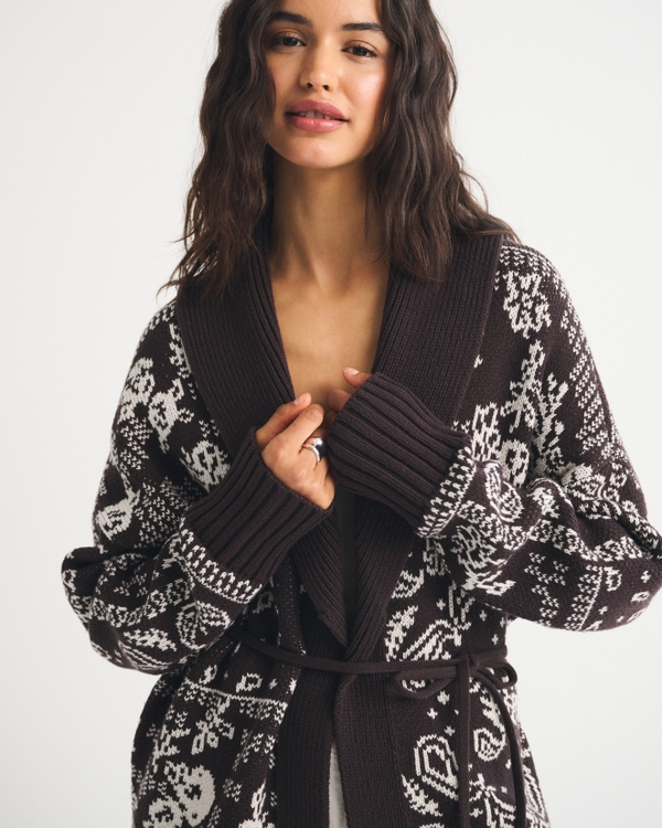 Women's Shawl Collar Cardigan | Women's Tops | Abercrombie.com