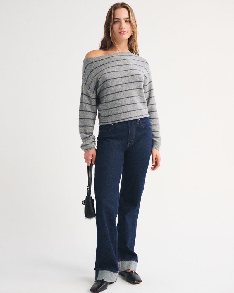 Merino Wool-Blend Slash Sweater - thumbnail 8