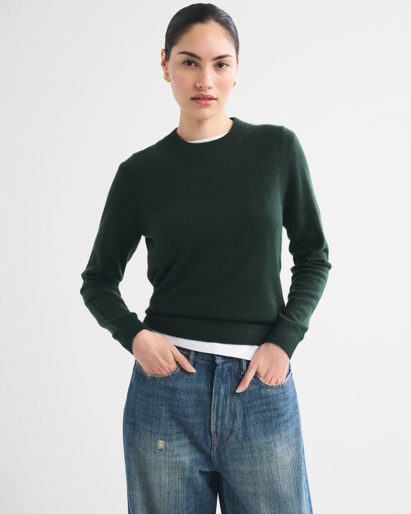 100% Cashmere Crew Sweater