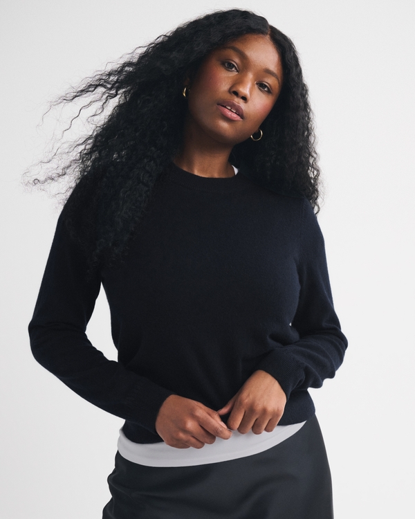 100% Cashmere Crew Sweater