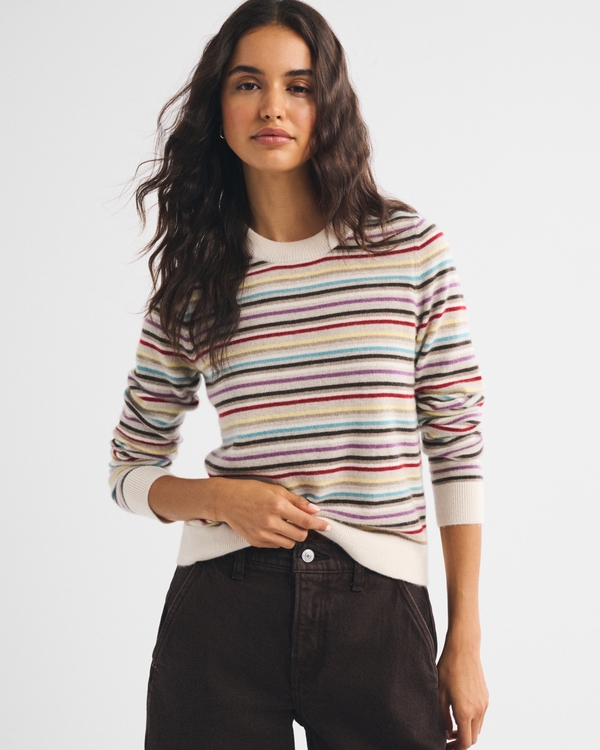 100% Cashmere Crew Sweater