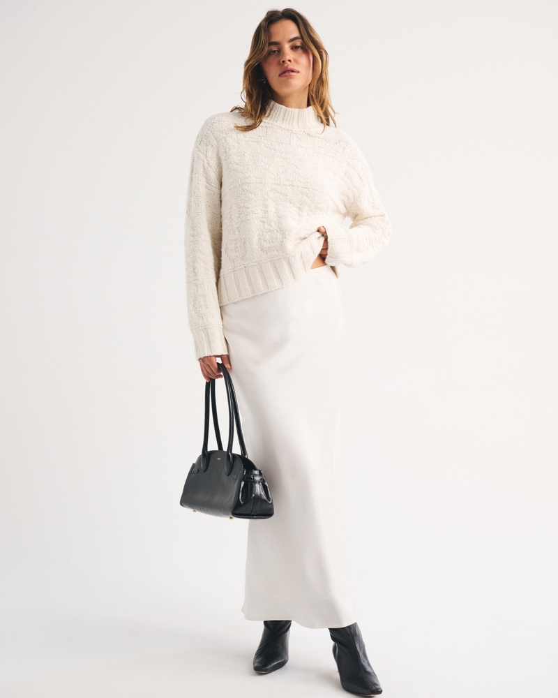 Easy Funnel Neck Sweater