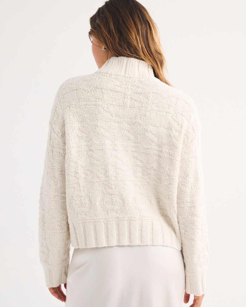 Easy Funnel Neck Sweater - thumbnail 5