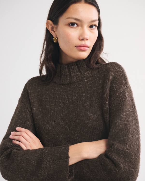 Easy Funnel Neck Sweater