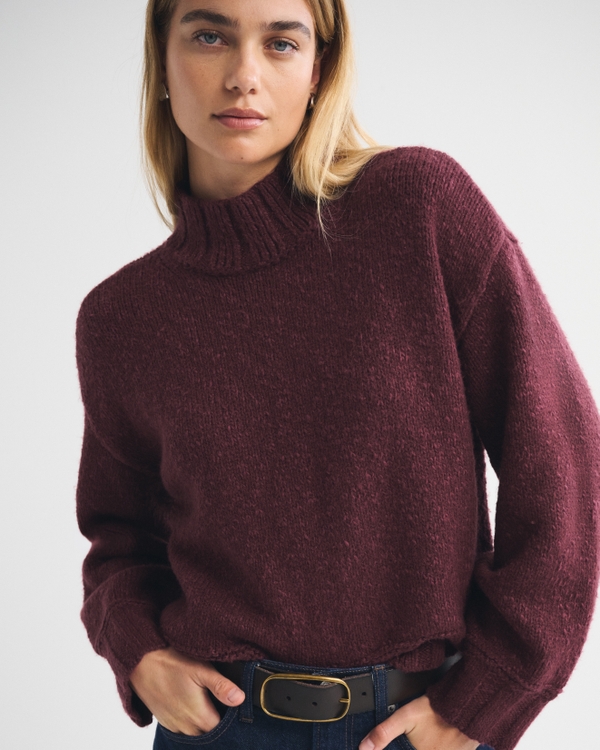 Easy Funnel Neck Sweater