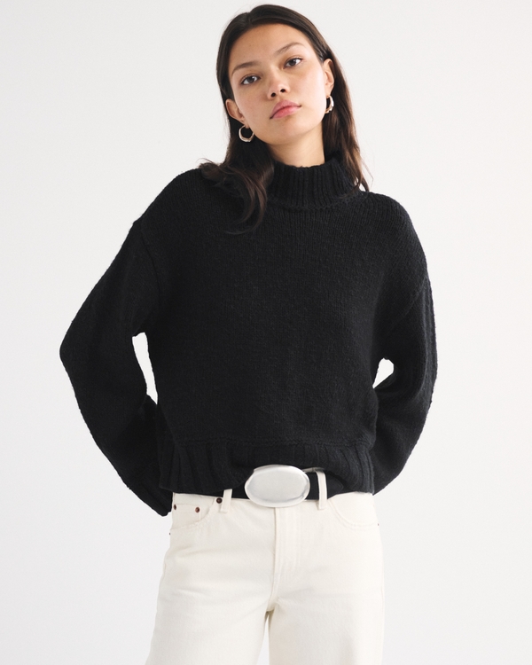 Easy Funnel Neck Sweater