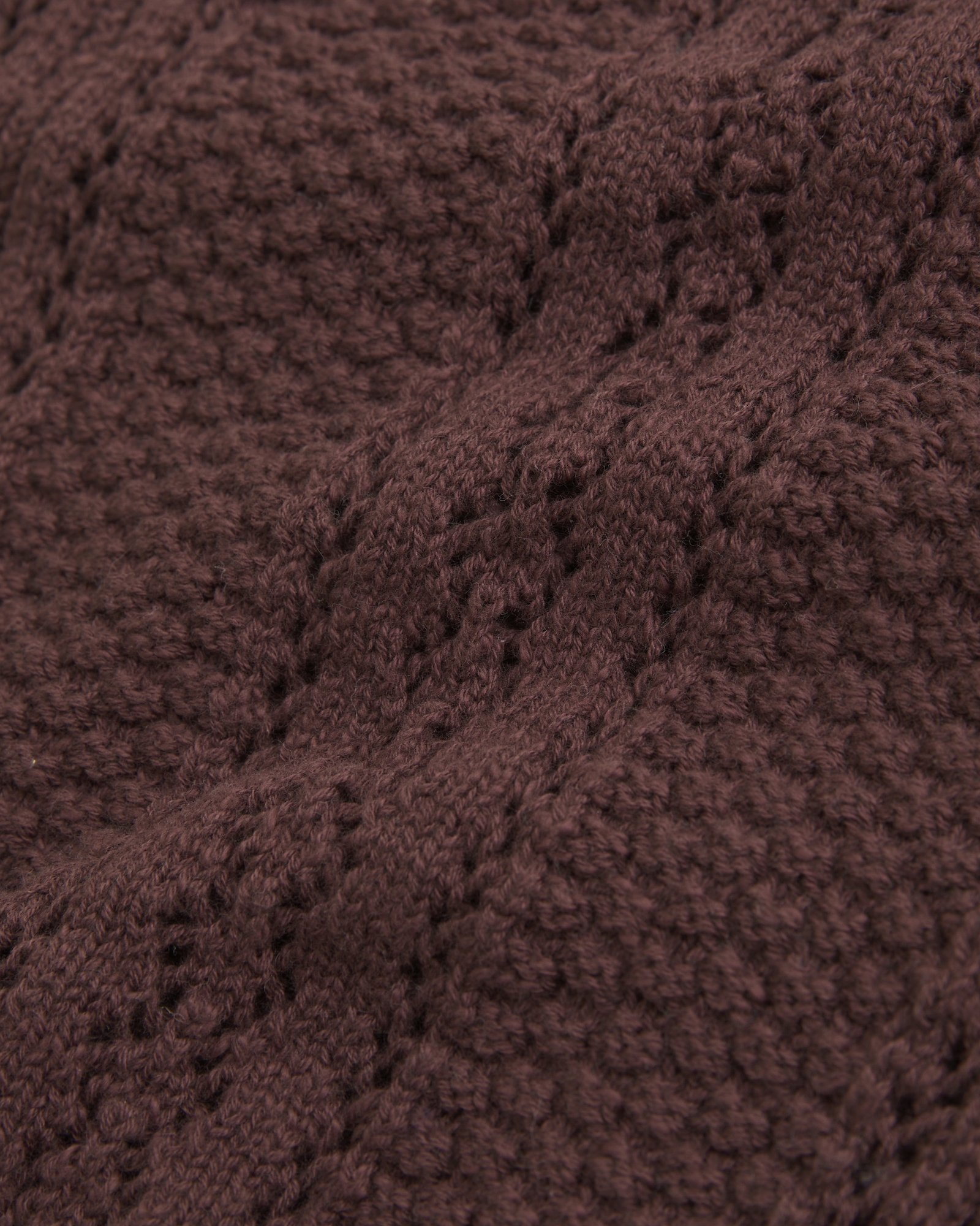 Cotton Pointelle Sweater Shell Top