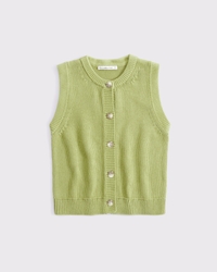 Cotton Crew Sweater Vest