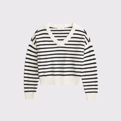 Женские свитеры Abercrombie & Fitch Merino Wool-Blend V-Neck Sweater