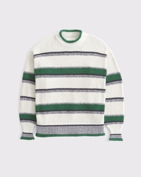 Suéter con textura con cuello con vuelta