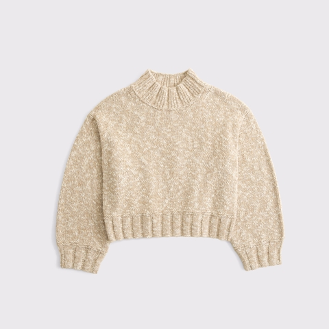 Женские свитеры Abercrombie & Fitch Easy Wool-Blend Funnel Neck Sweater