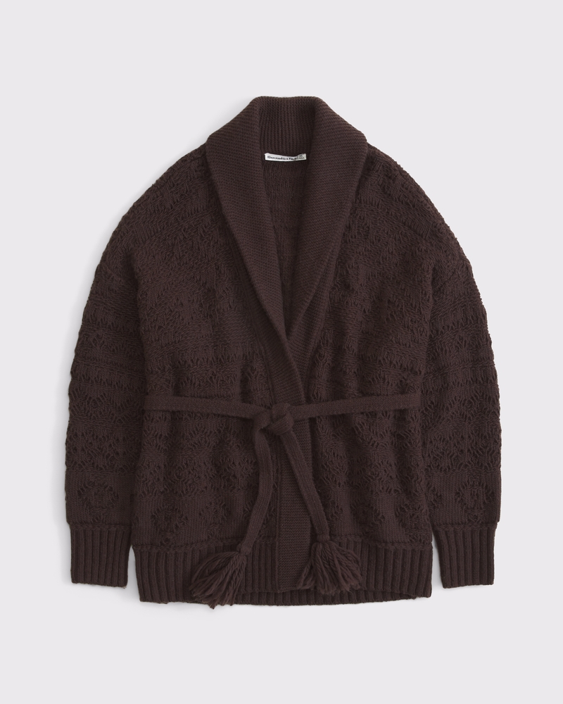 Women's Shawl Collar Wrap Cardigan | Women's Tops | Abercrombie.com