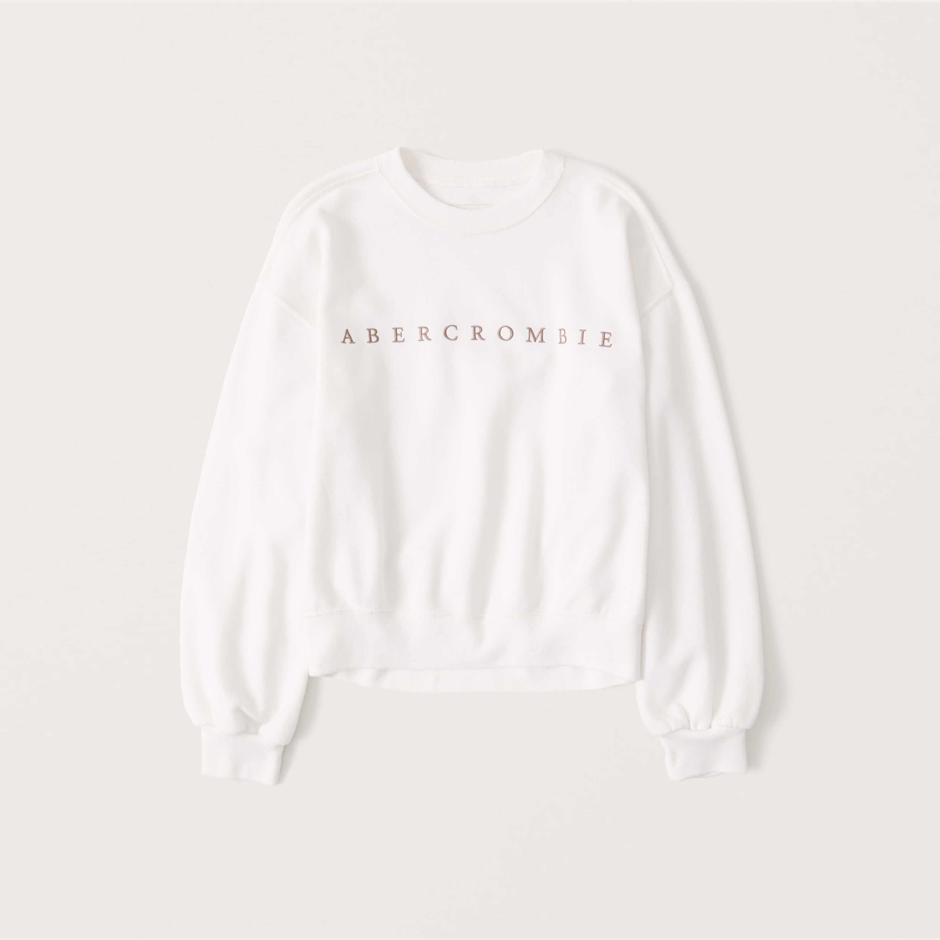 abercrombie logo sweatshirt