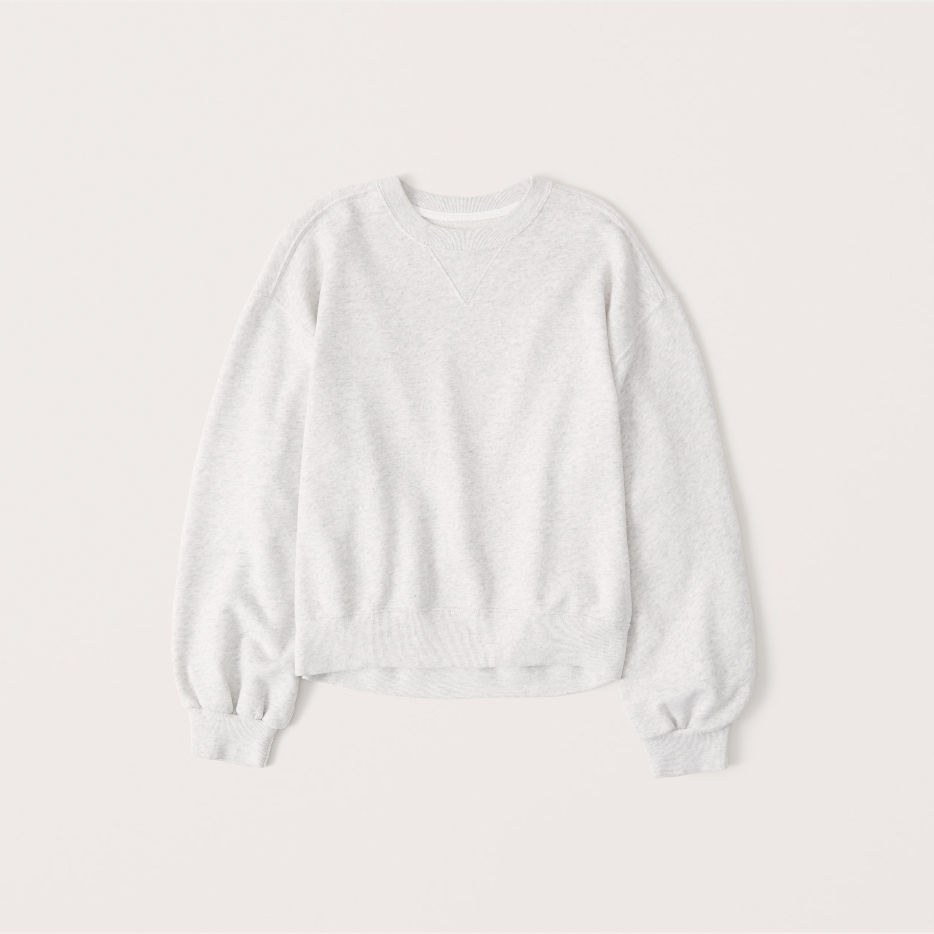 soft a&f crew sweatshirt