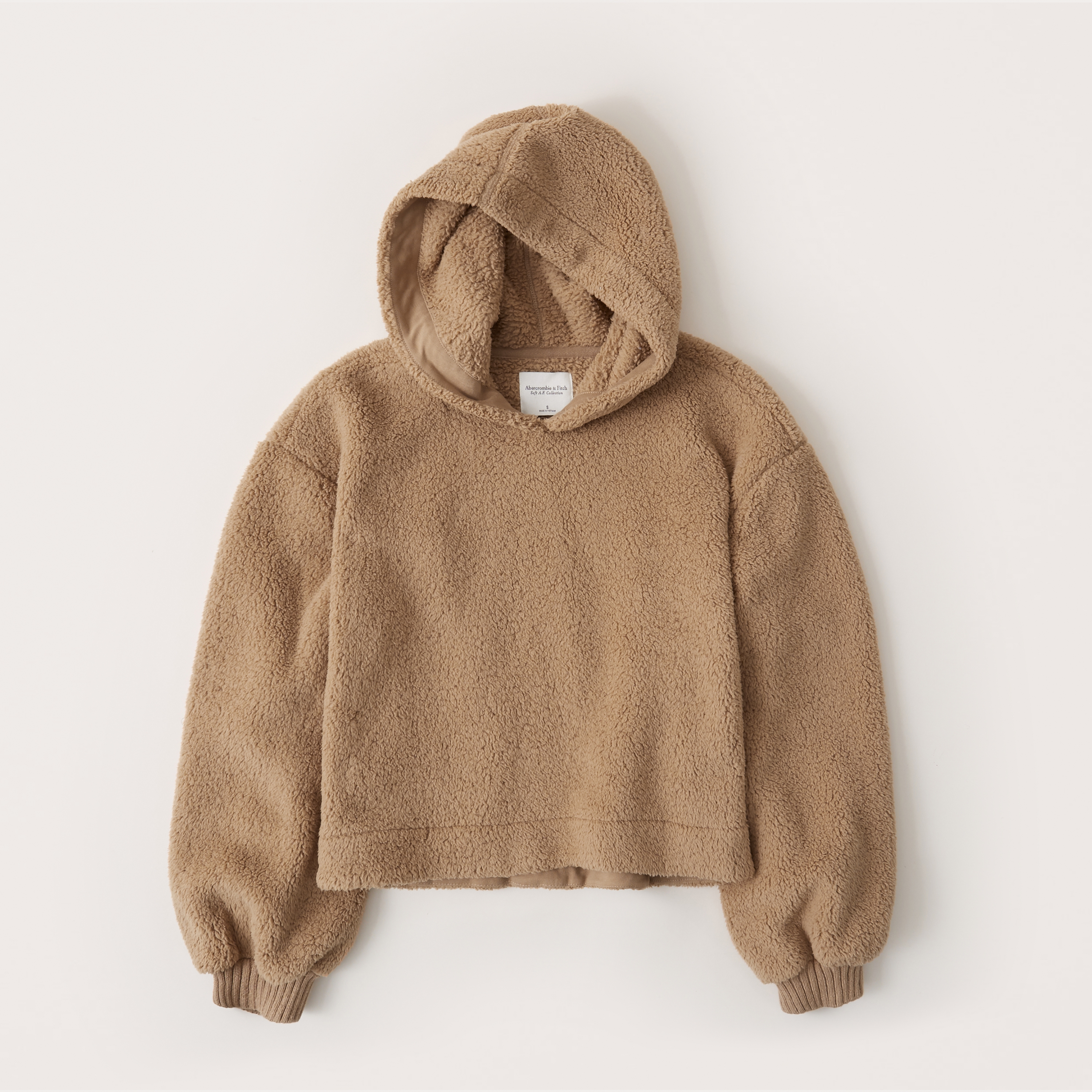 abercrombie sherpa lined hoodie