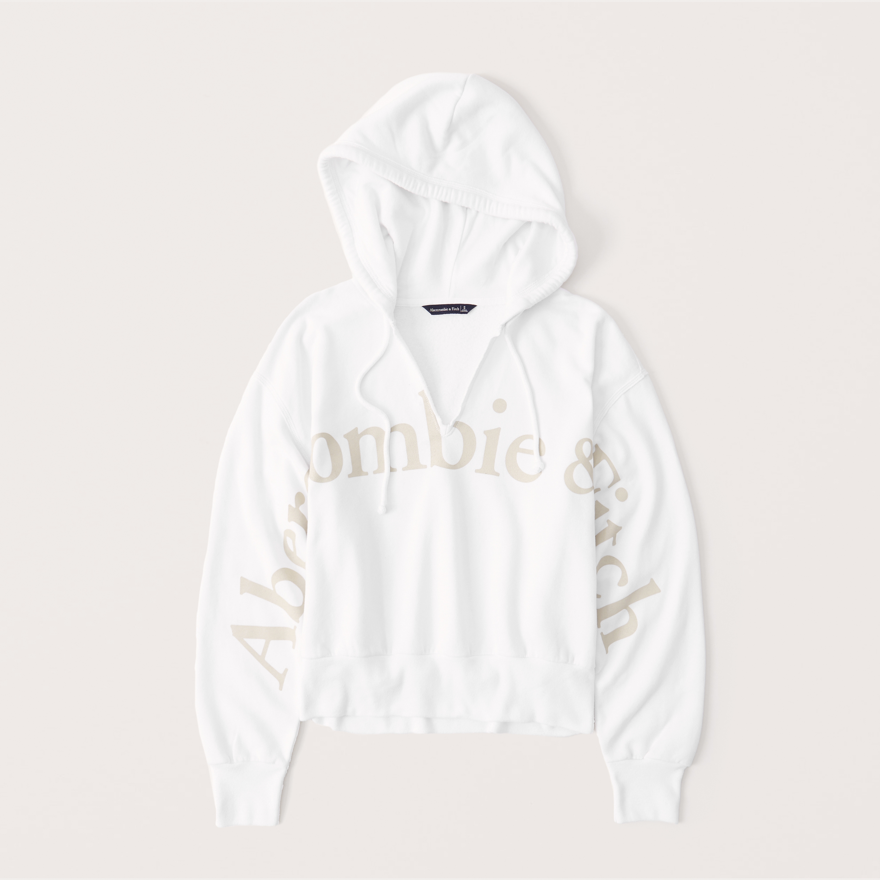 abercrombie exploded logo hoodie