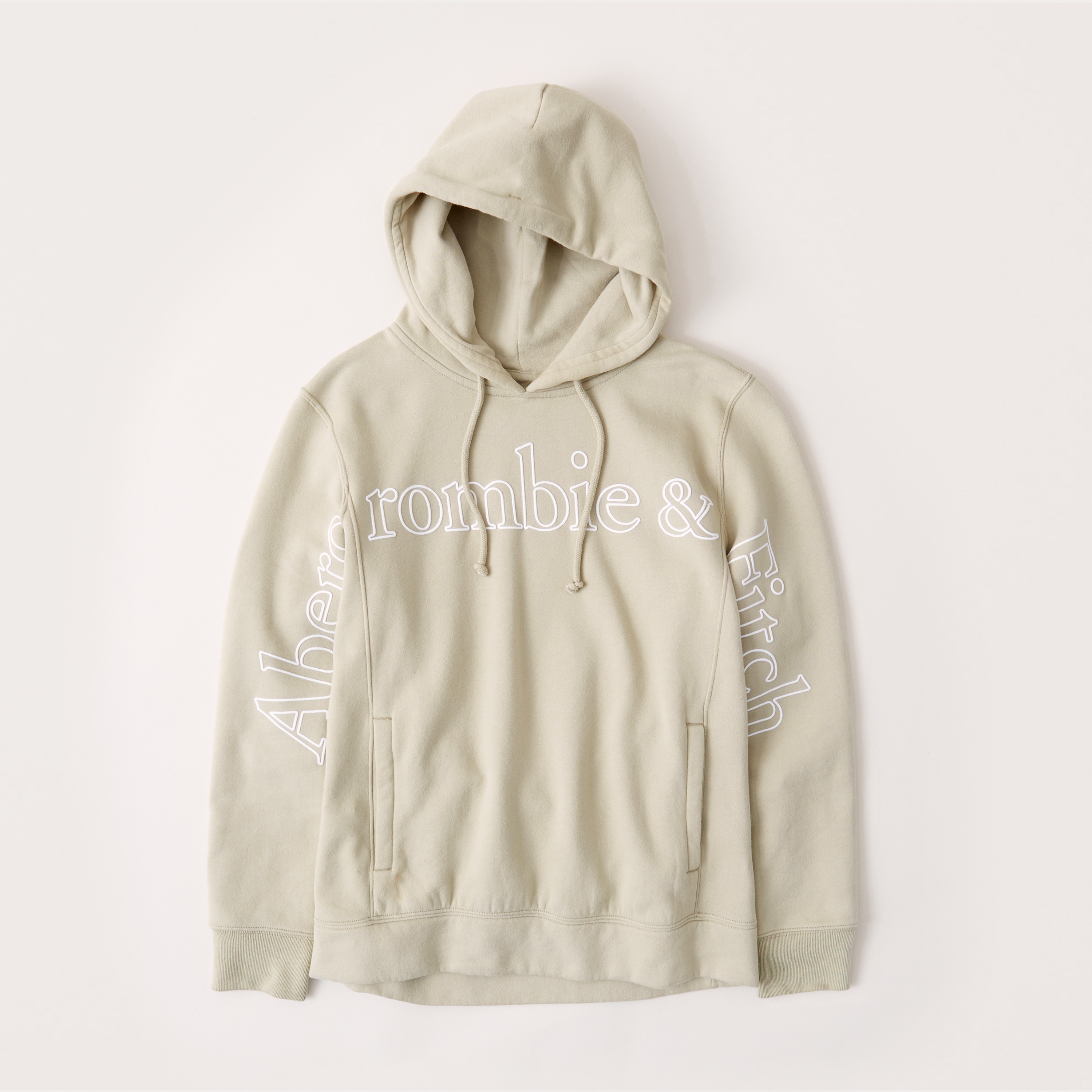 abercrombie exploded logo hoodie