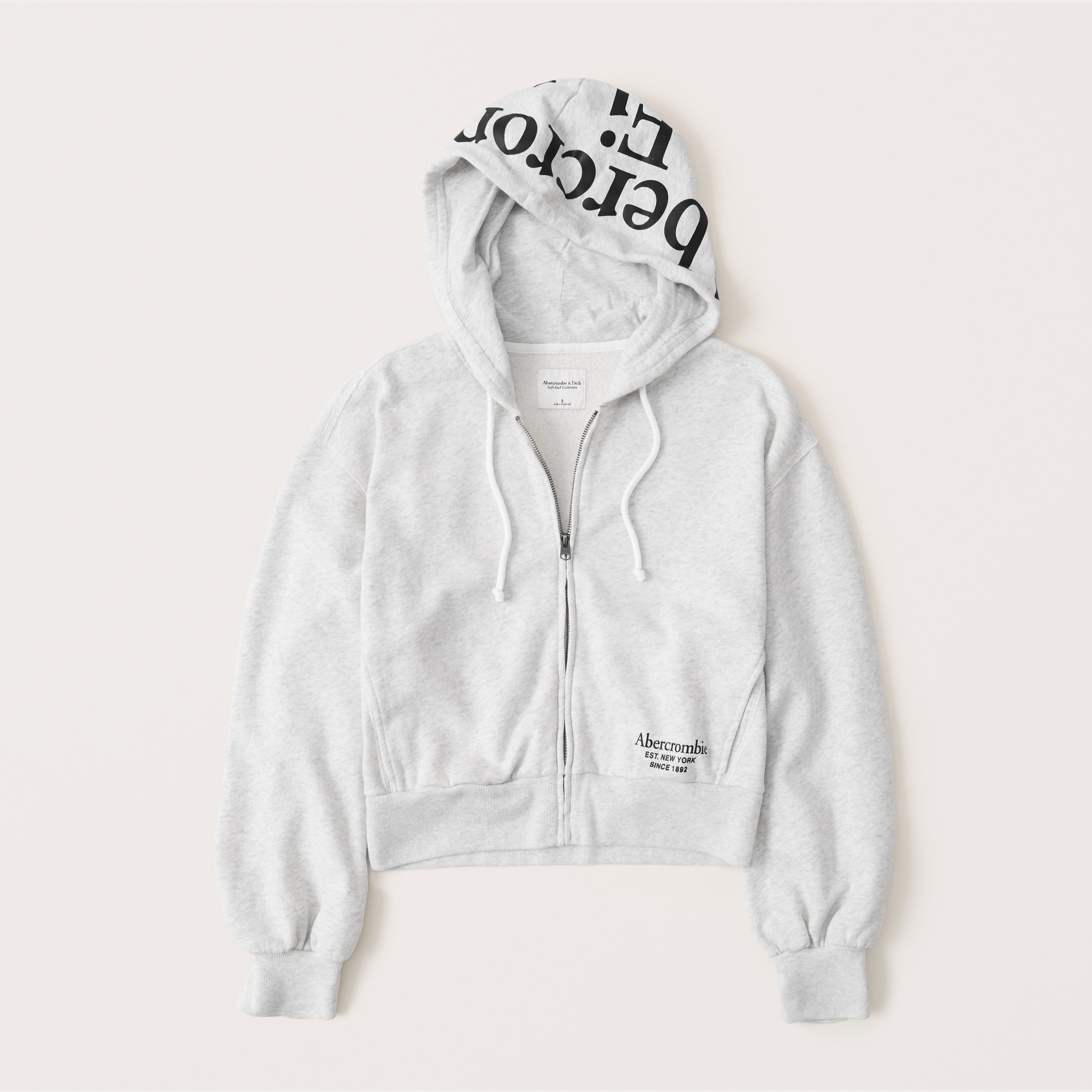 full zip hoodie abercrombie