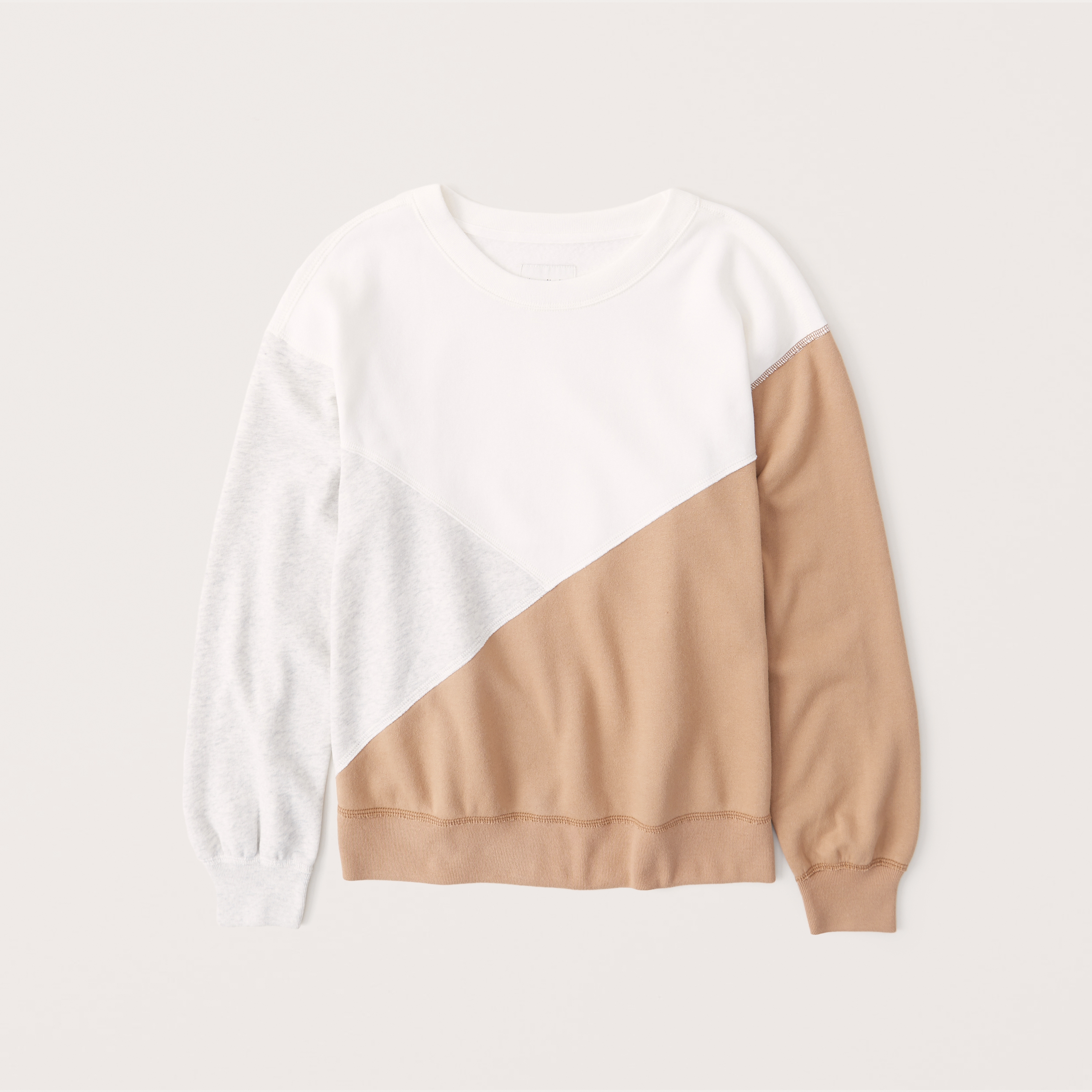 Women's Colorblock Crewneck Sweatshirt 