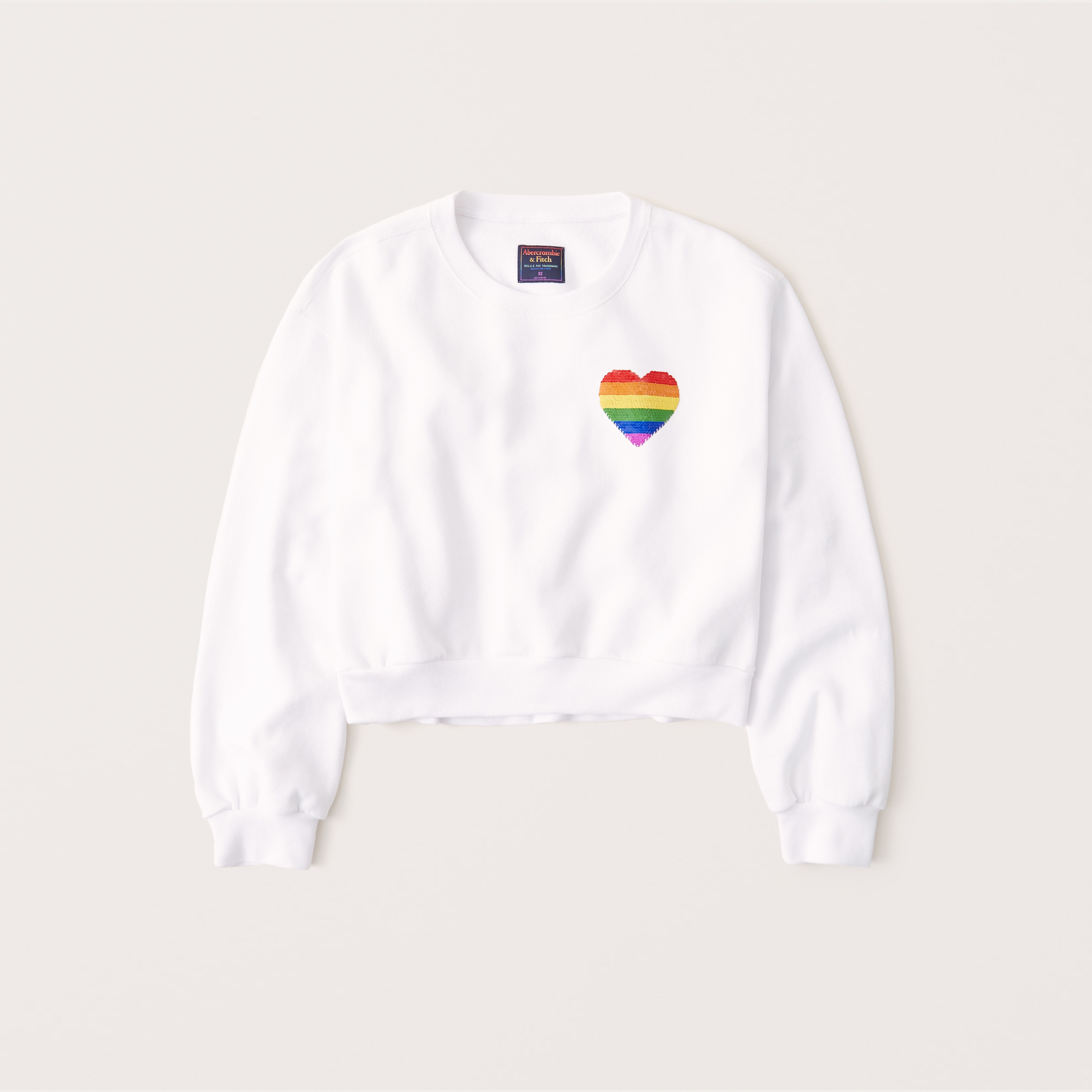 abercrombie heart pride shirt