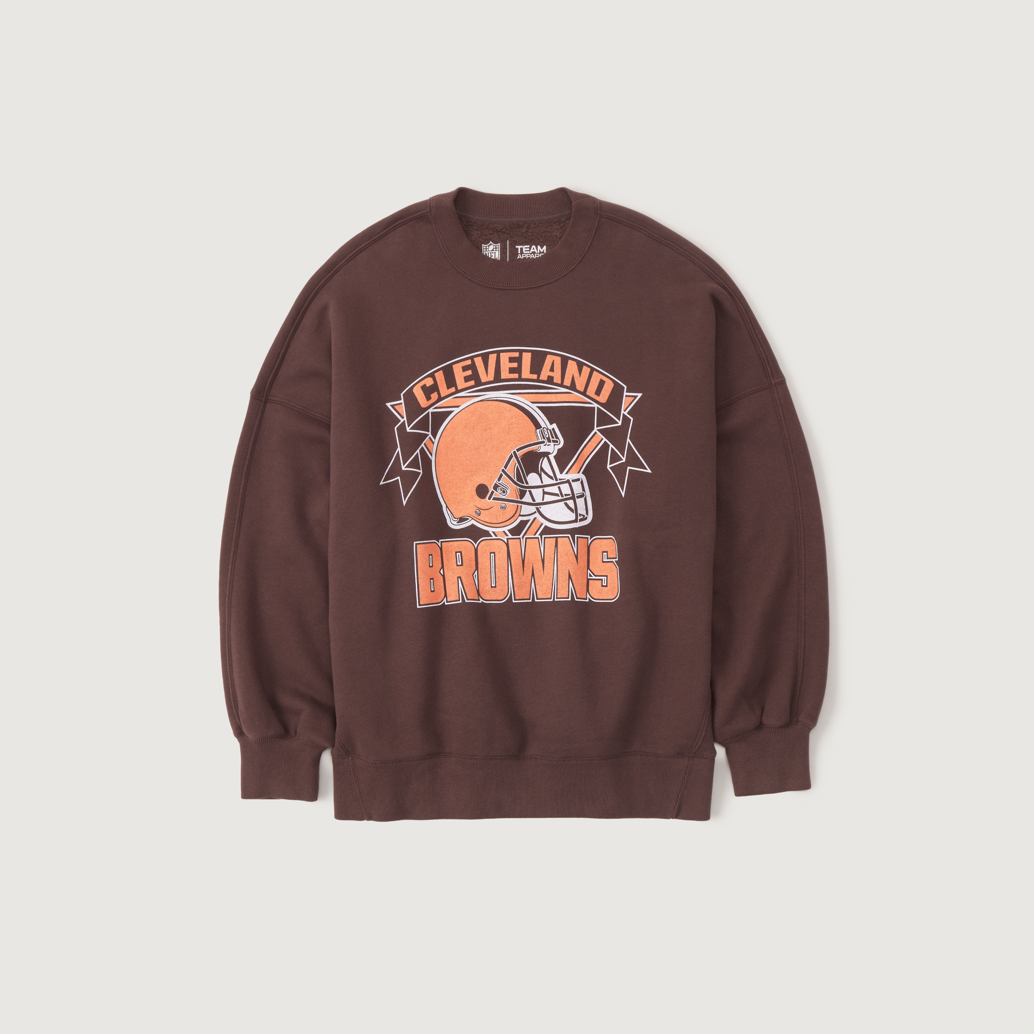 Cleveland Browns Graphic Oversized Sunday Crew