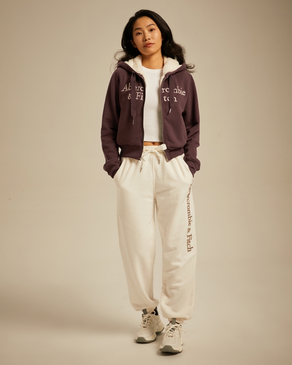 Sudaderas con capucha de mujer | Las mejores con capucha de | Abercrombie & Fitch